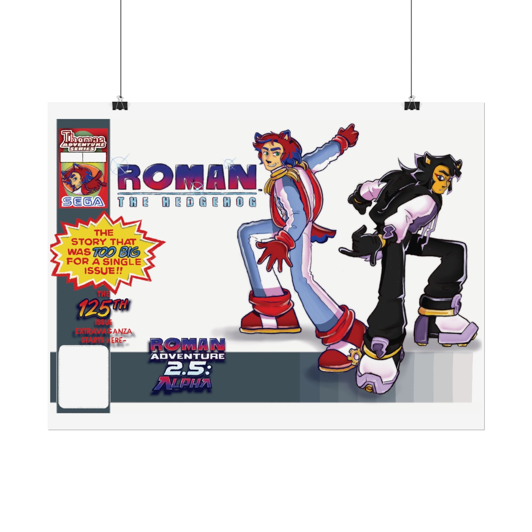 Sonic / Sanders Sides Crossover Comic Cover