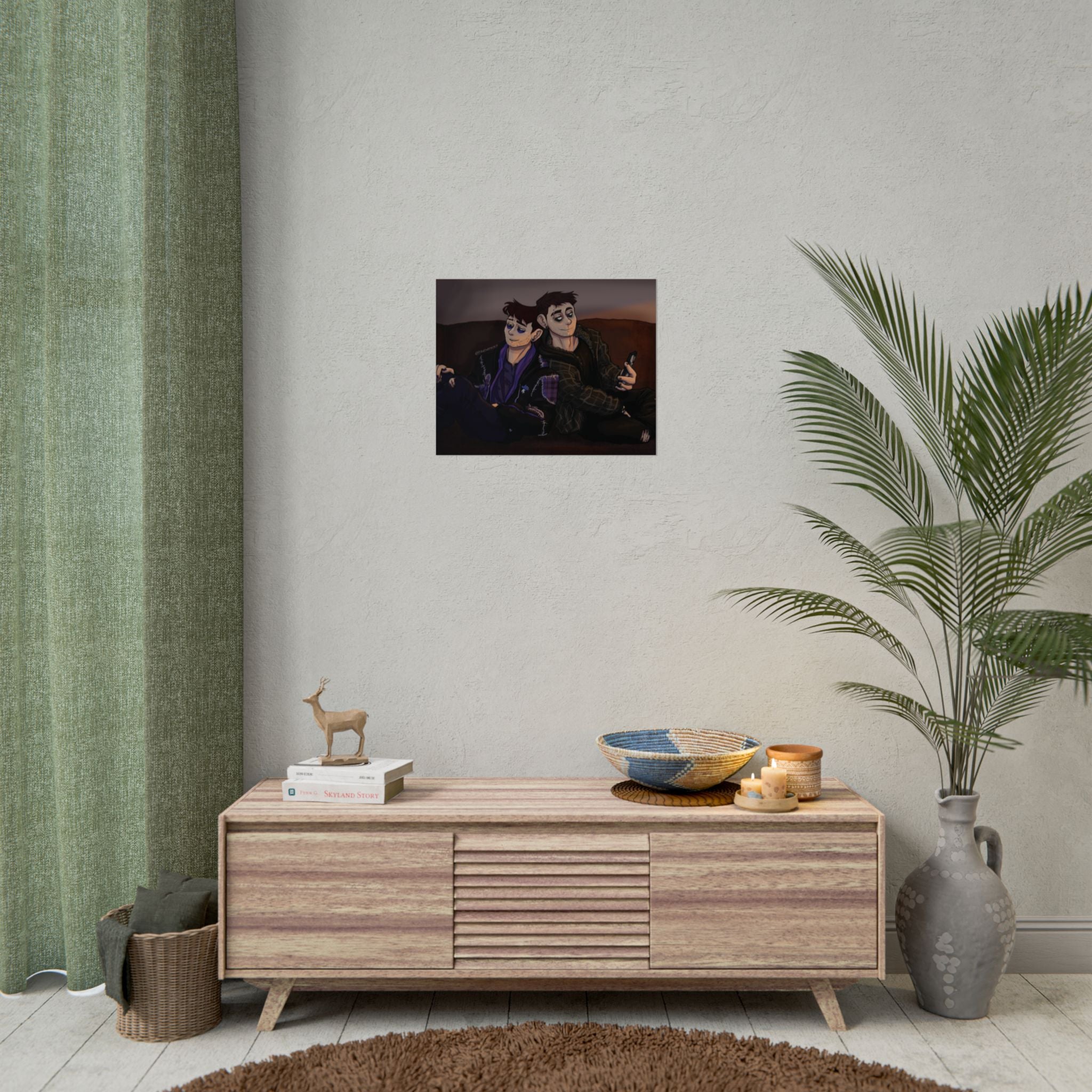 Virgil & Andy/Anxiety Hangout Art Piece