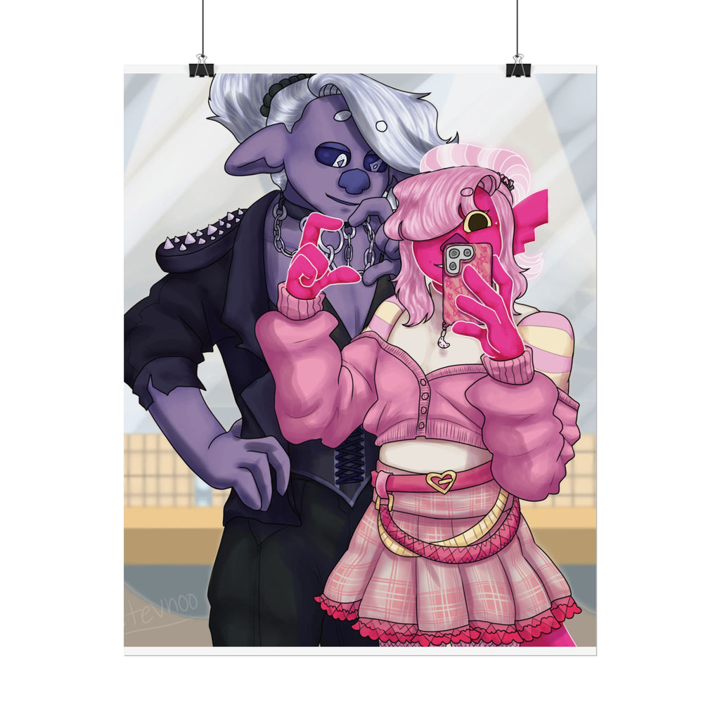 Trolls OC Art - Judas and Rose