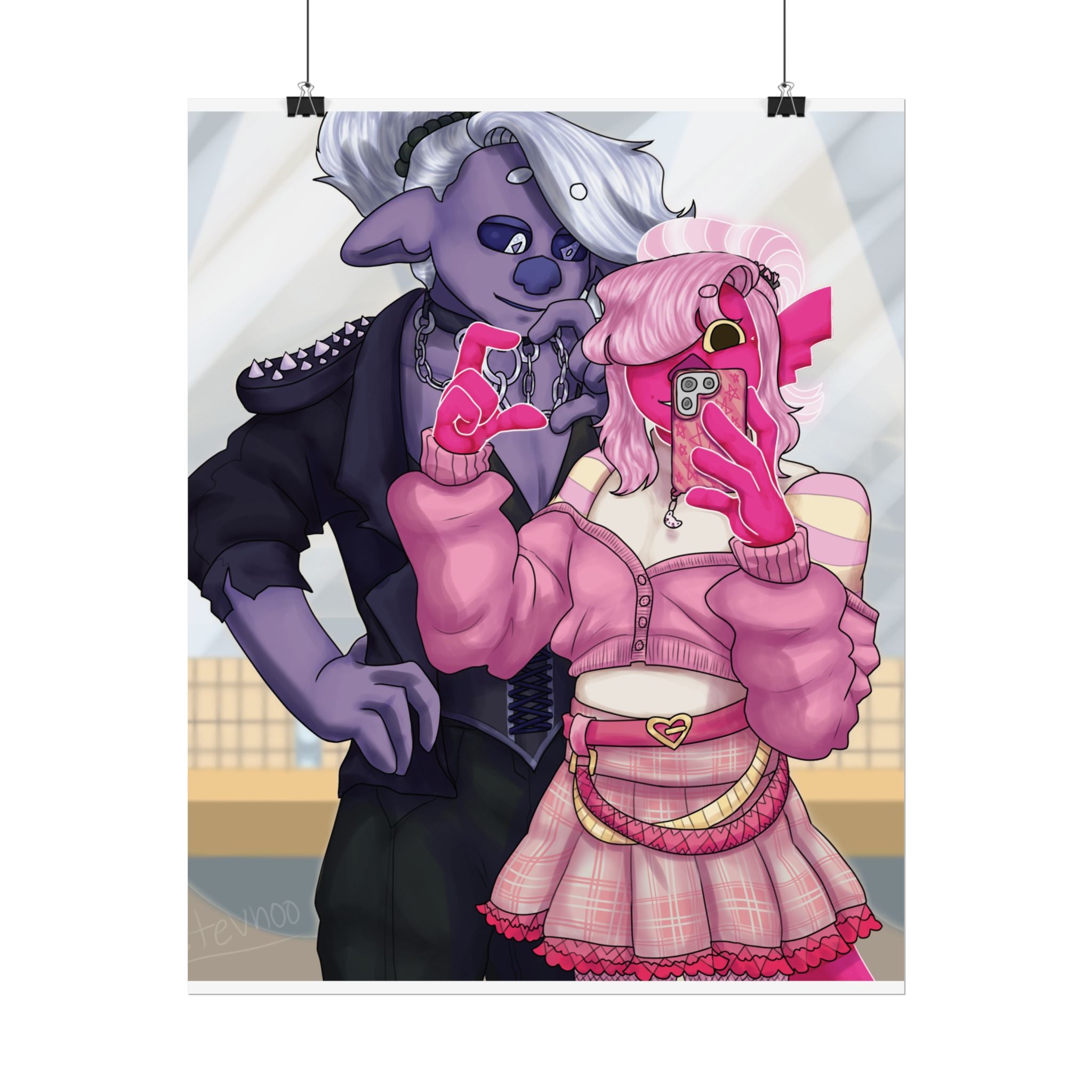 Trolls OC Art - Judas and Rose