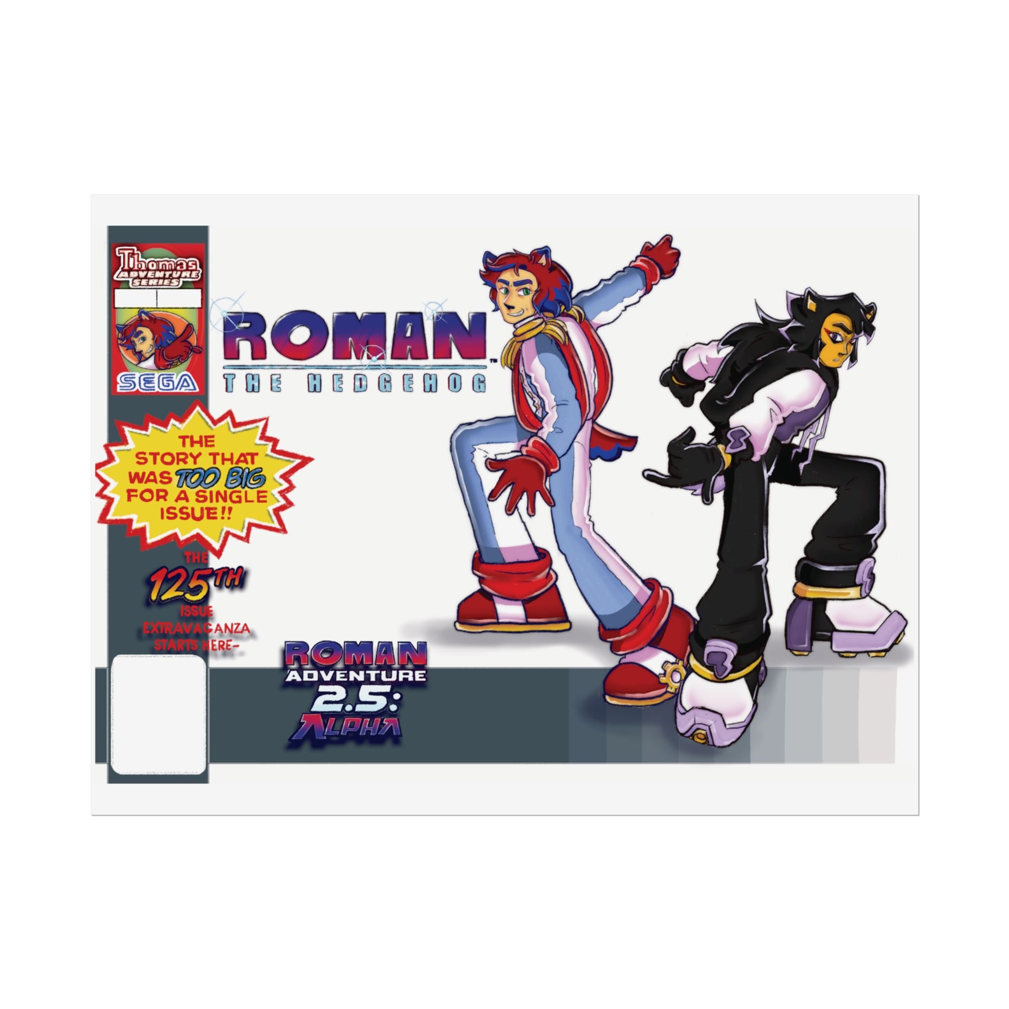 Sonic / Sanders Sides Crossover Comic Cover