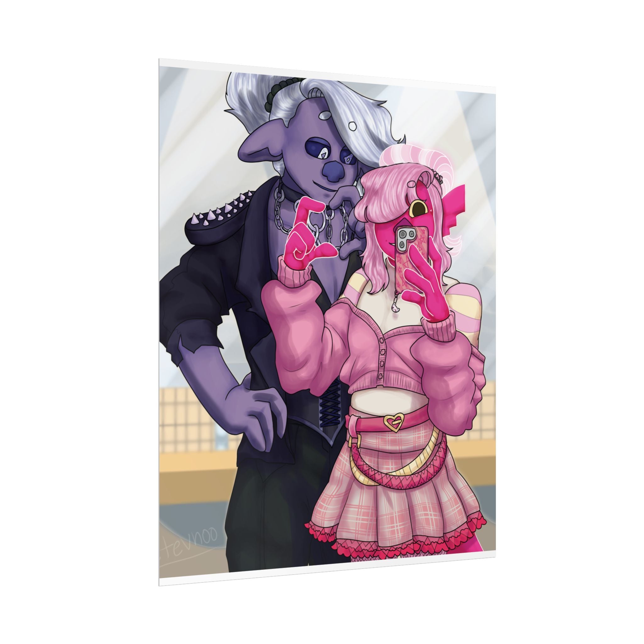 Trolls OC Art - Judas and Rose